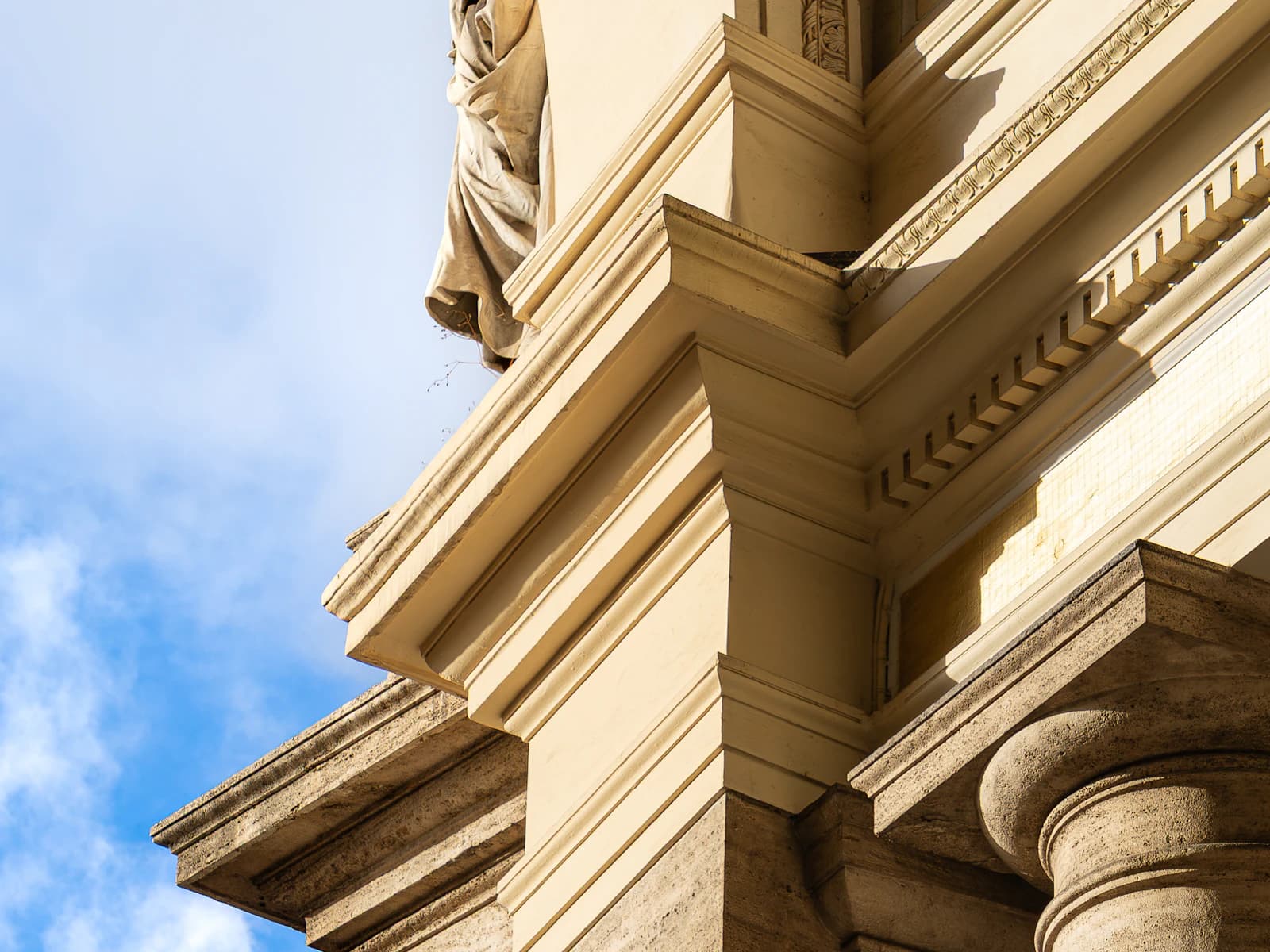Dettaglio architettonico di un edificio storico